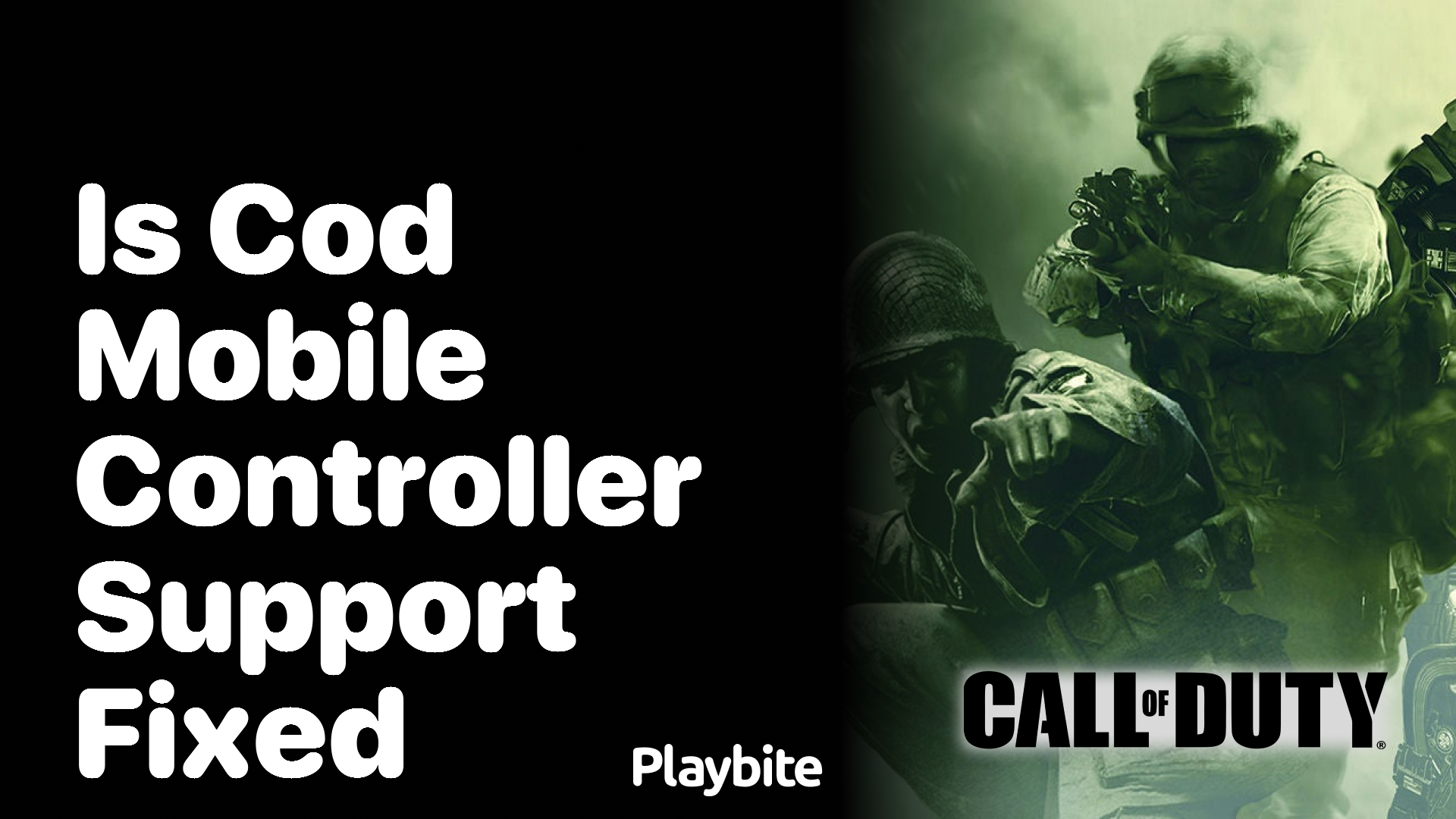 Is COD Mobile Controller Support Fixed?