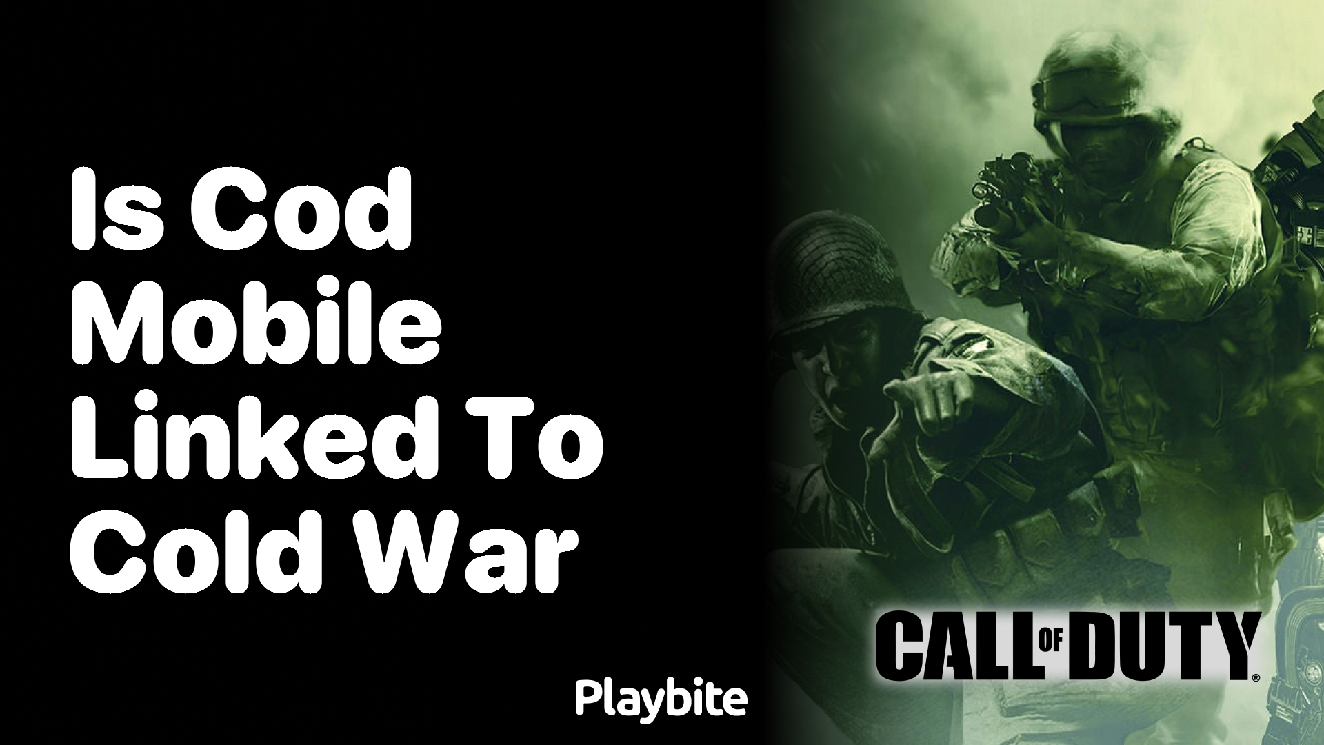 Is COD Mobile Linked to Cold War?