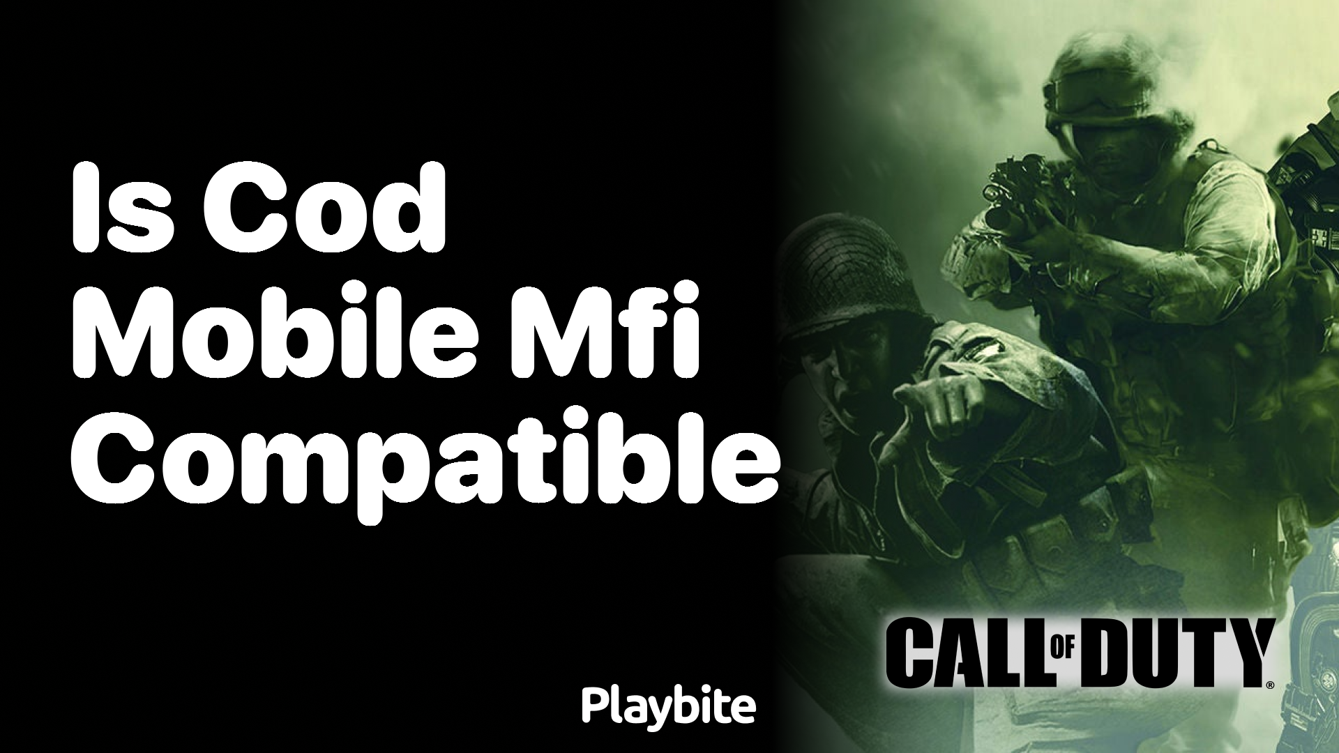 Is CoD Mobile MFi Compatible? Find Out Here!