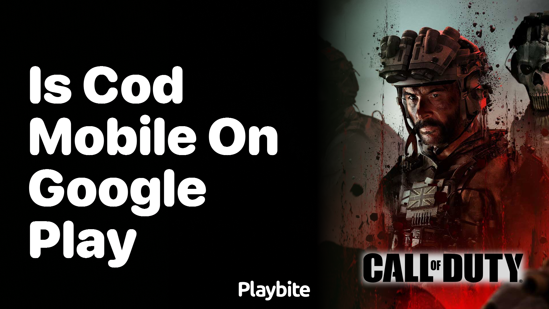 Is COD Mobile Available on Google Play?