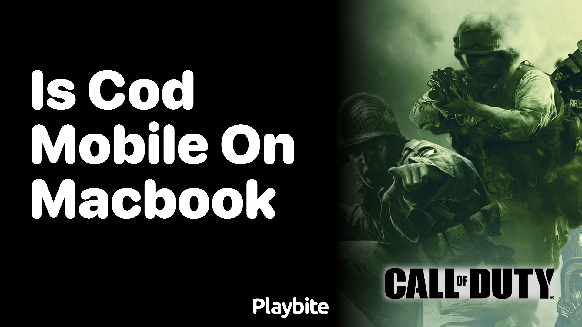 Is COD Mobile Available on MacBook?