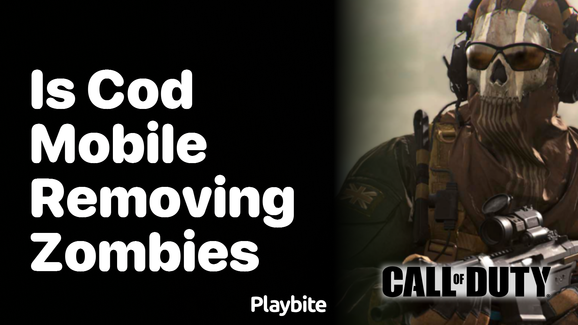 Is COD Mobile Removing Zombies? Let&#8217;s Find Out