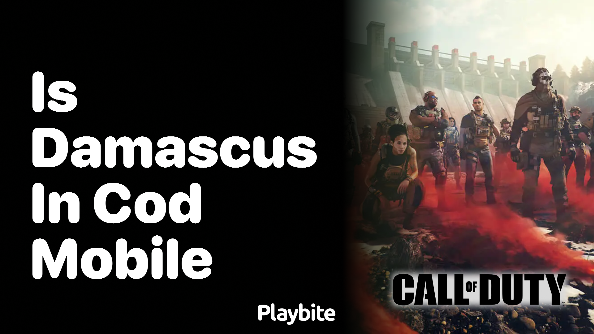 Is Damascus in CoD Mobile?