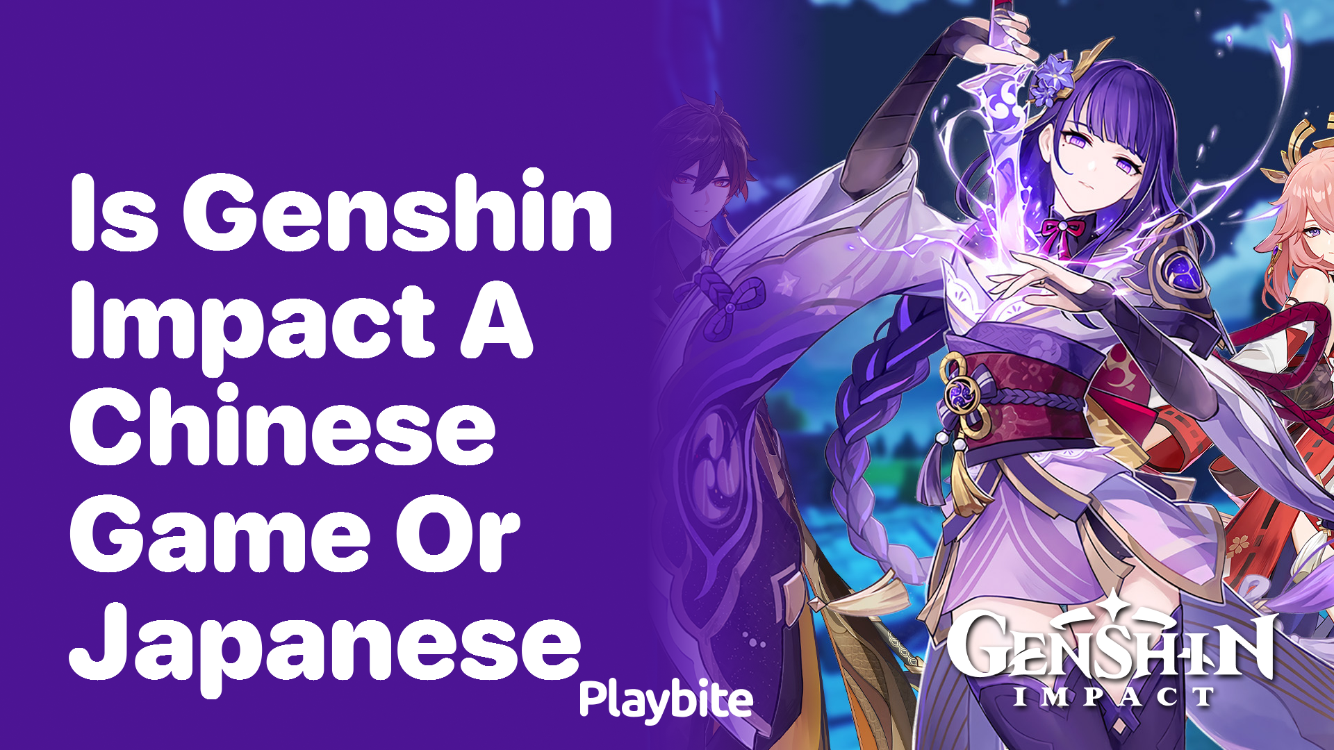 Is Genshin Impact a Chinese Game or Japanese?