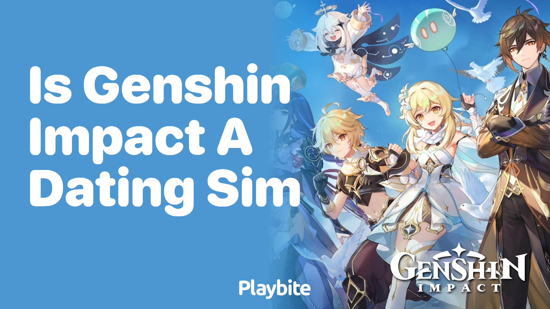 Is Genshin Impact a Dating Sim?