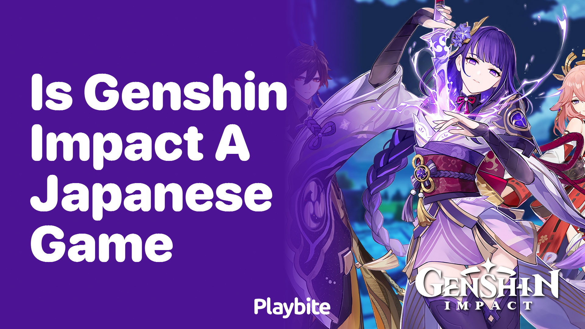 Is Genshin Impact a Japanese Game?