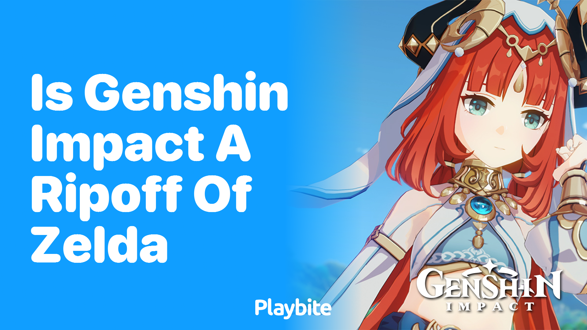 Is Genshin Impact a Ripoff of Zelda?