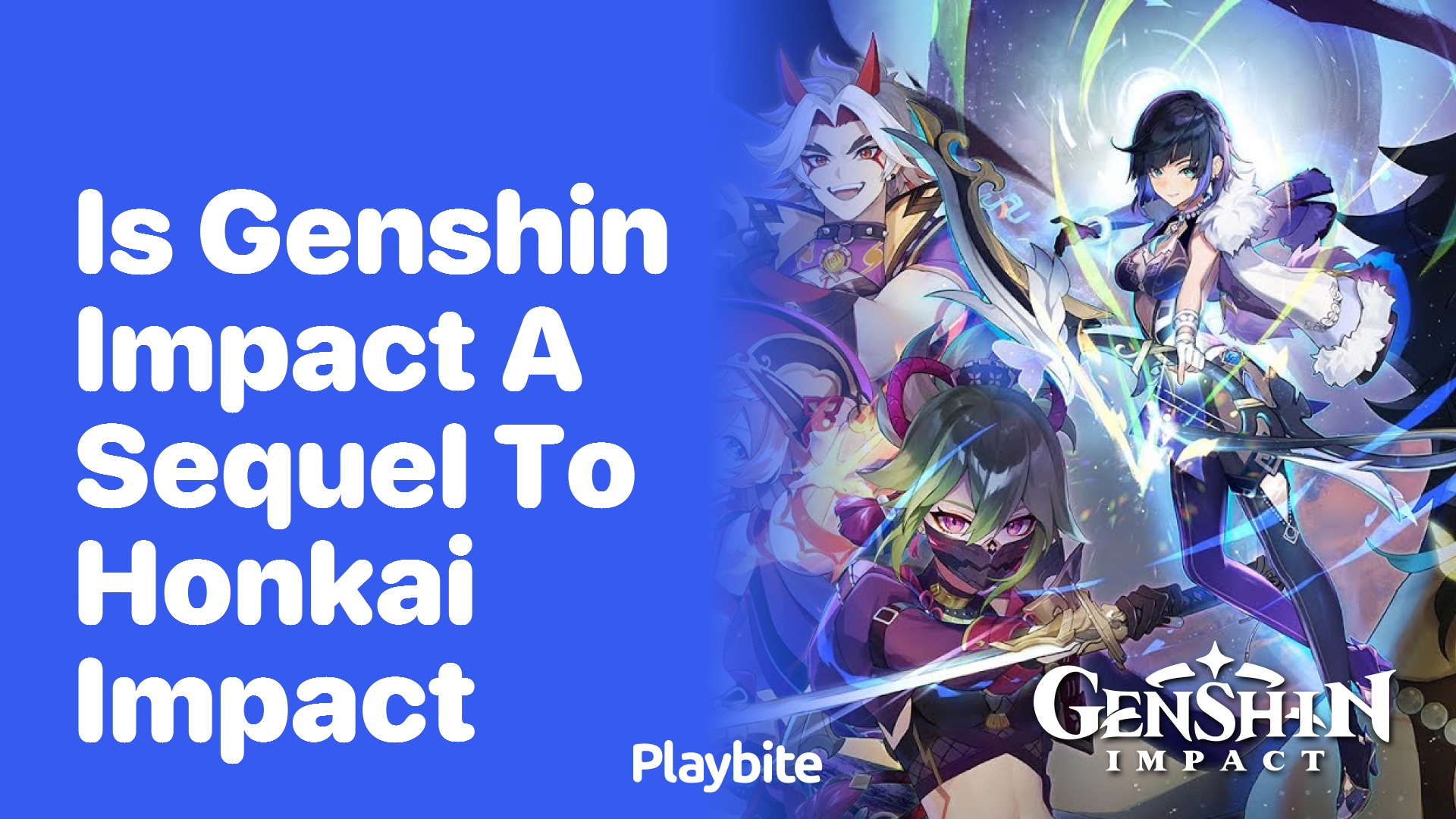 Is Genshin Impact a Sequel to Honkai Impact?