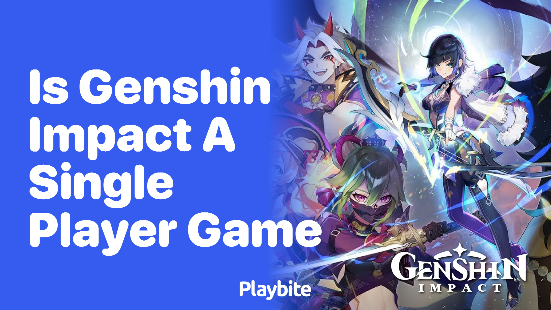 Is Genshin Impact a Single Player Game? Find Out Here!