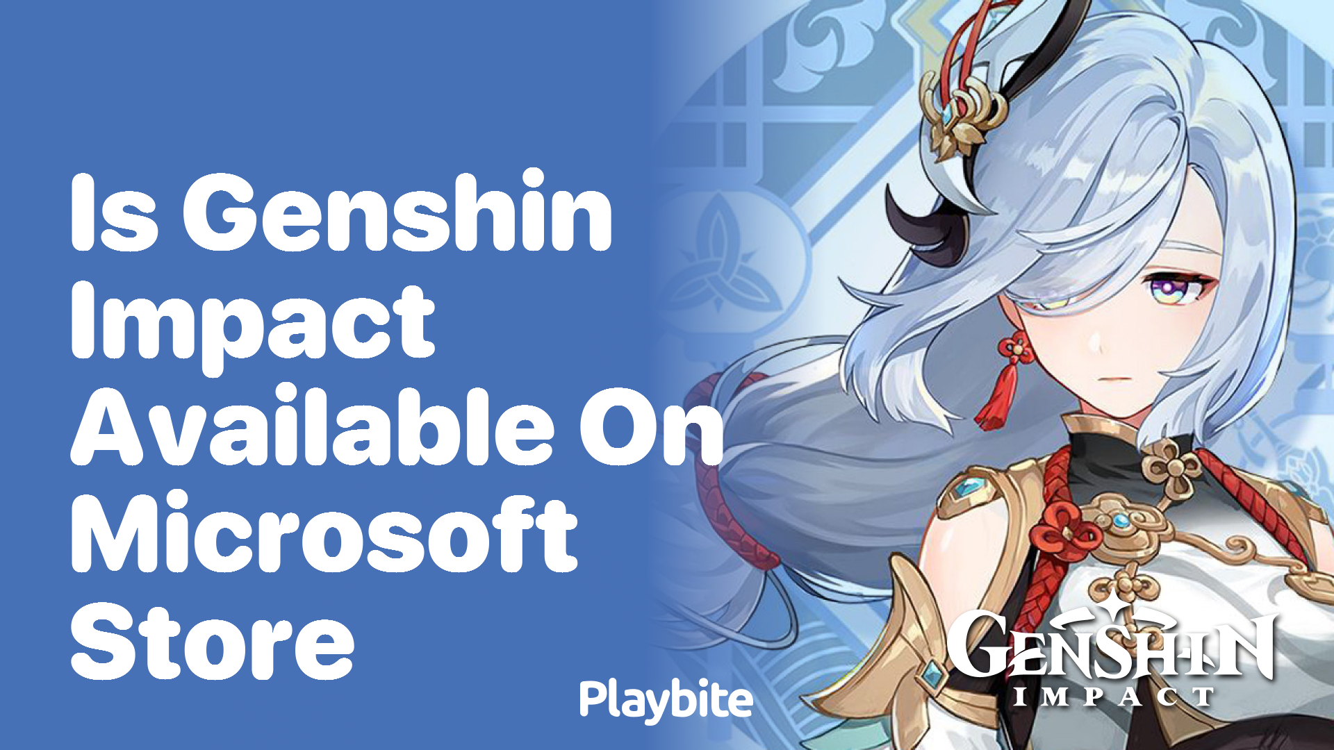 Is Genshin Impact Available on Microsoft Store?