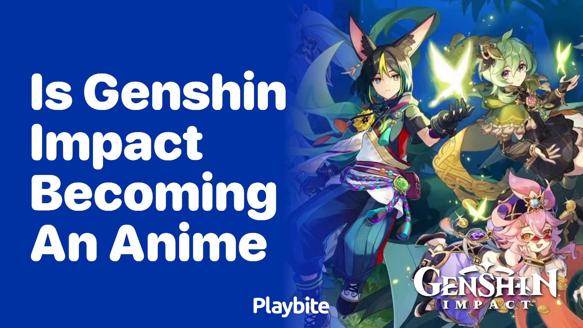 Is Genshin Impact Becoming an Anime?