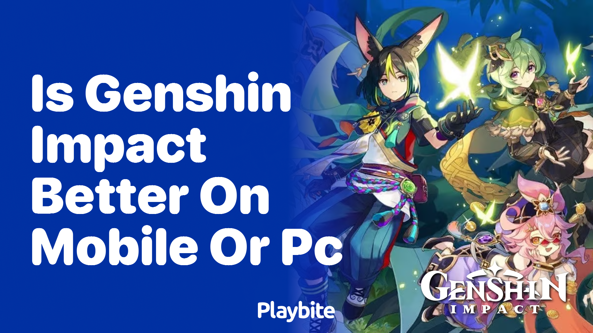 Is Genshin Impact Better on Mobile or PC? Let&#8217;s Find Out!