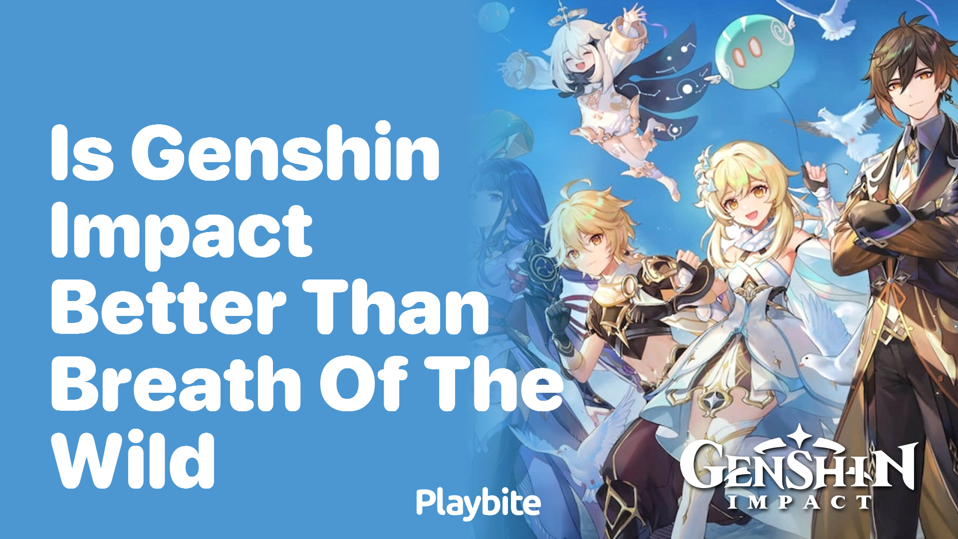 Is Genshin Impact Better Than Breath of the Wild?