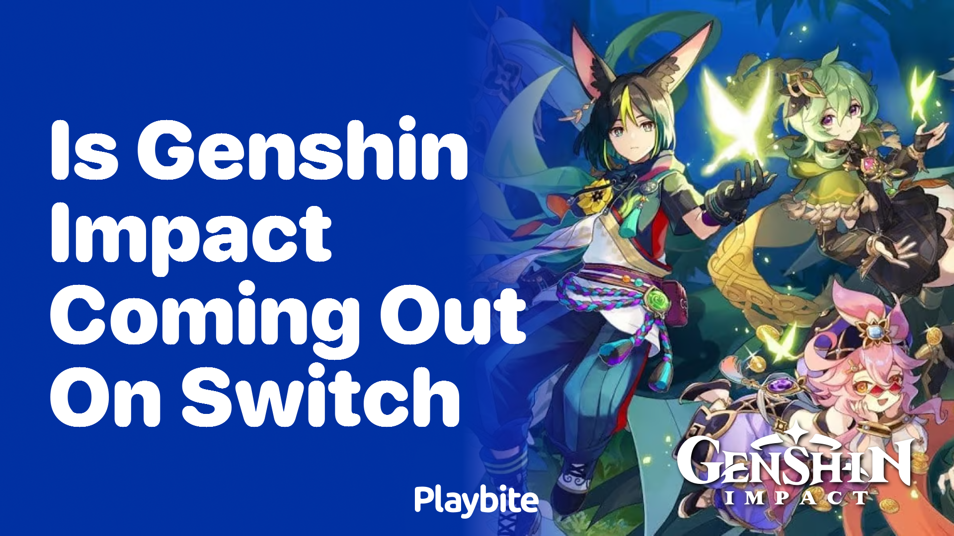 Is Genshin Impact Coming Out on Switch?