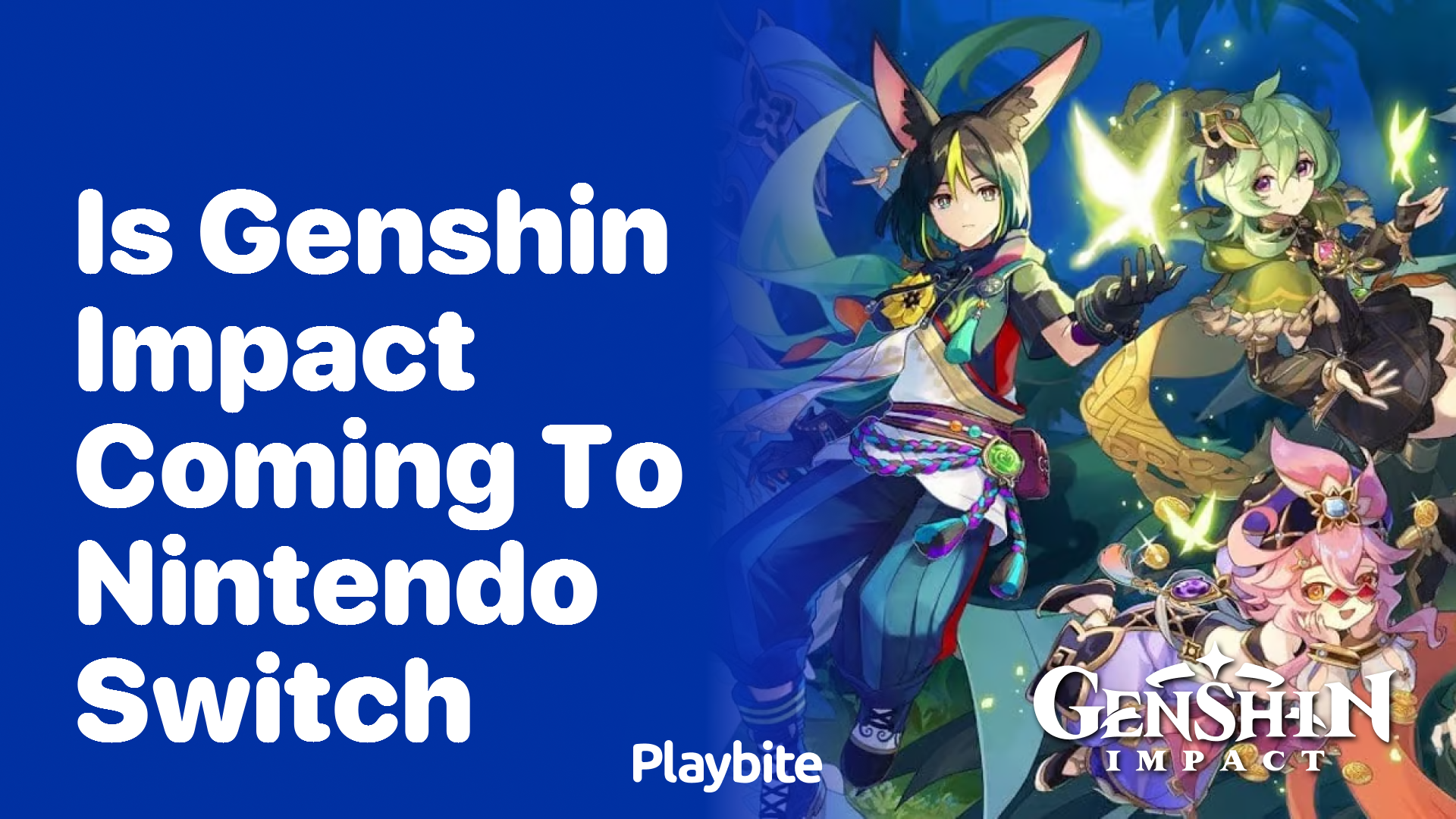 Is Genshin Impact Coming to Nintendo Switch?