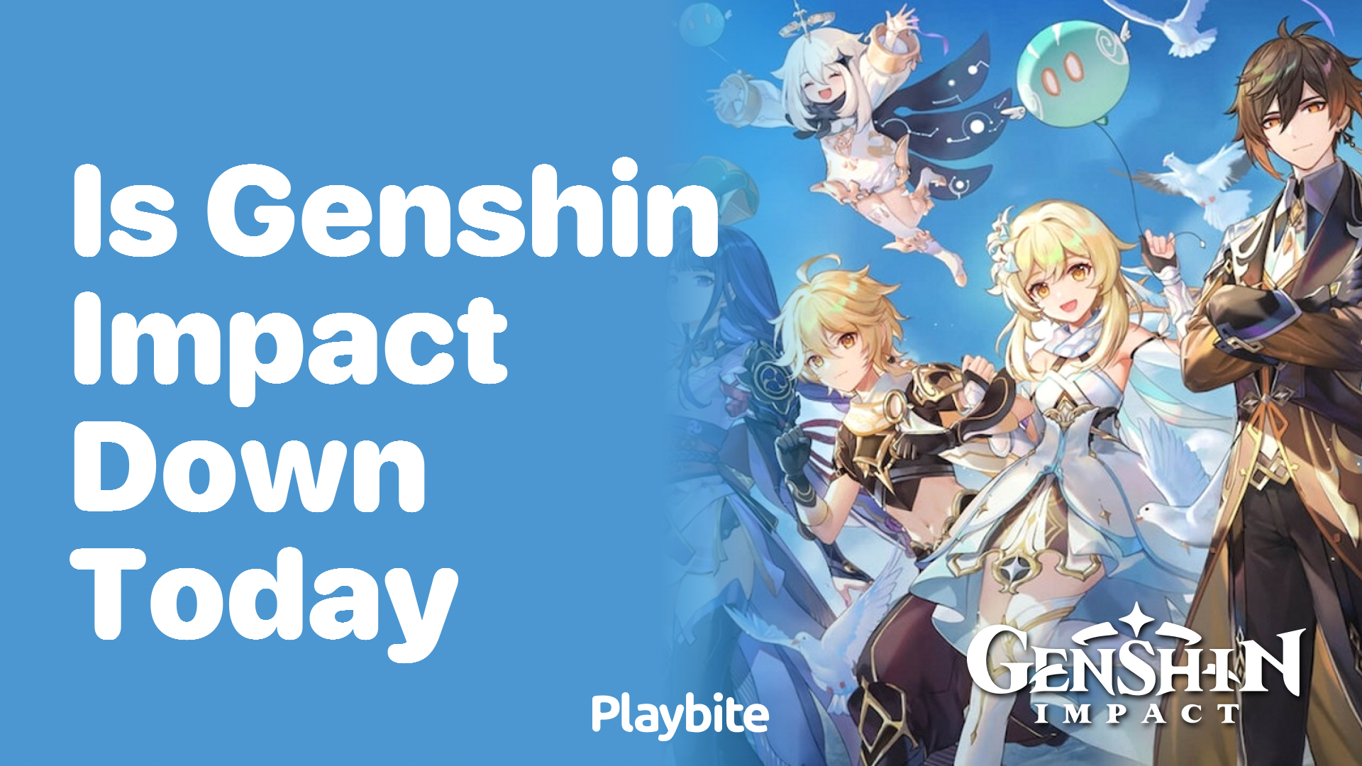 Is Genshin Impact Down Today? Find Out Now!