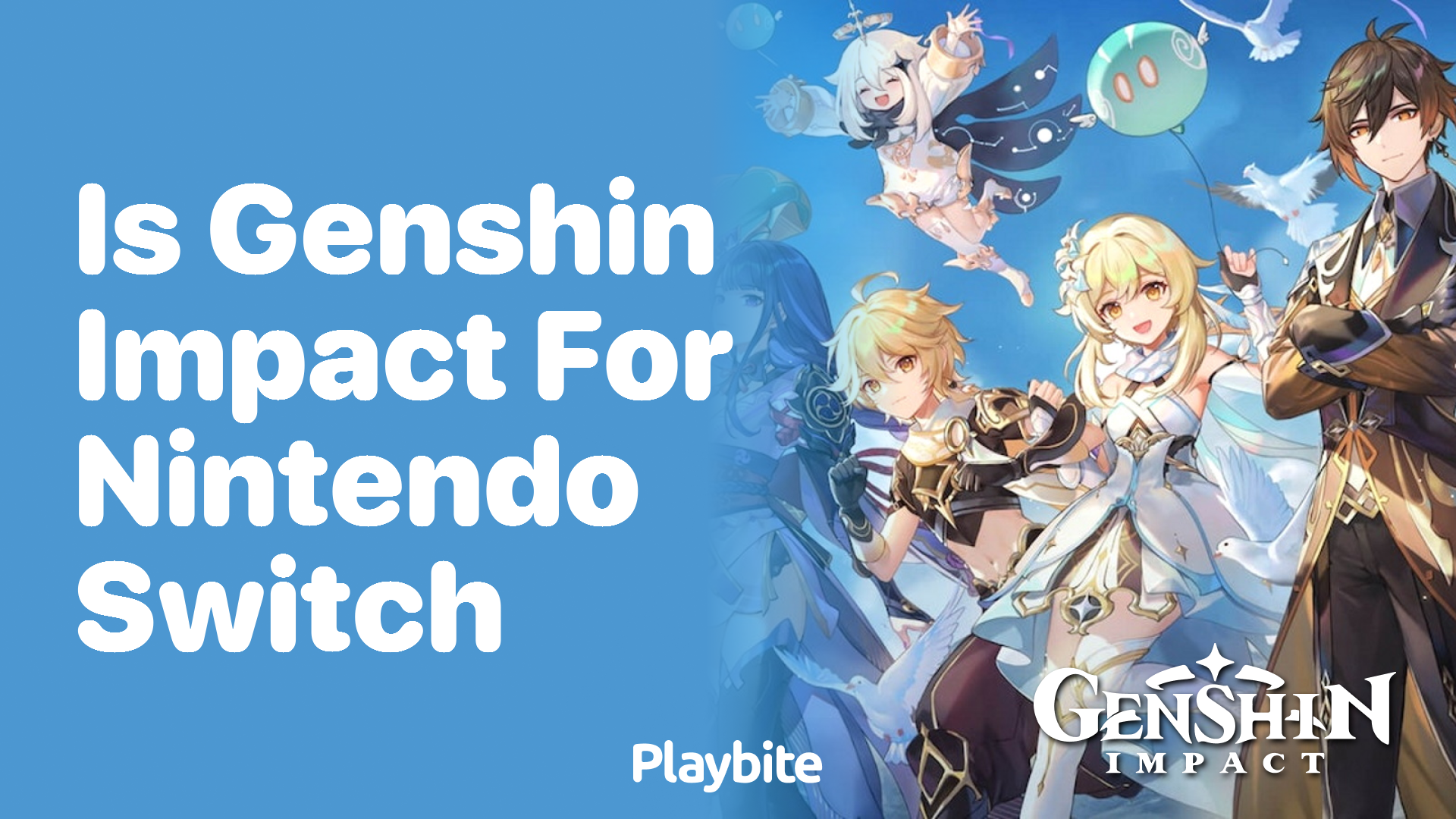 Is Genshin Impact Available for Nintendo Switch?