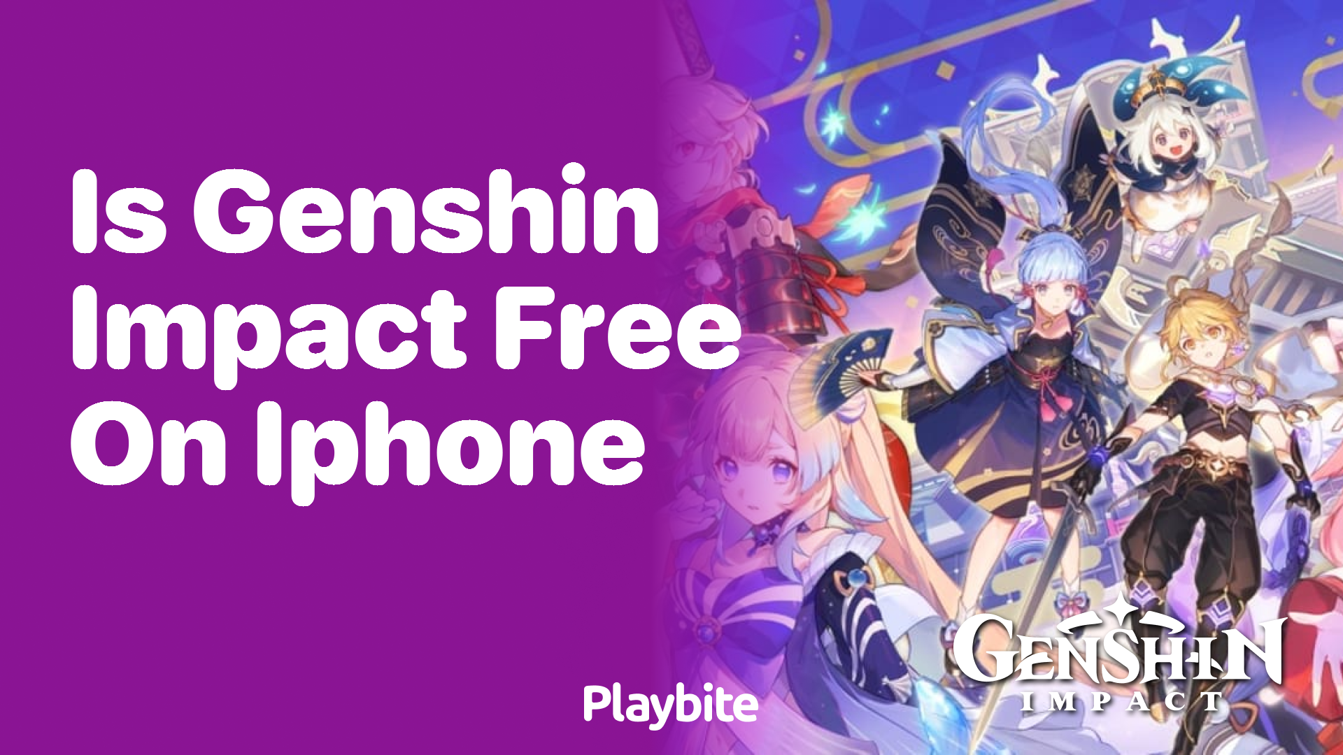 Is Genshin Impact Free on iPhone? Everything You Need to Know