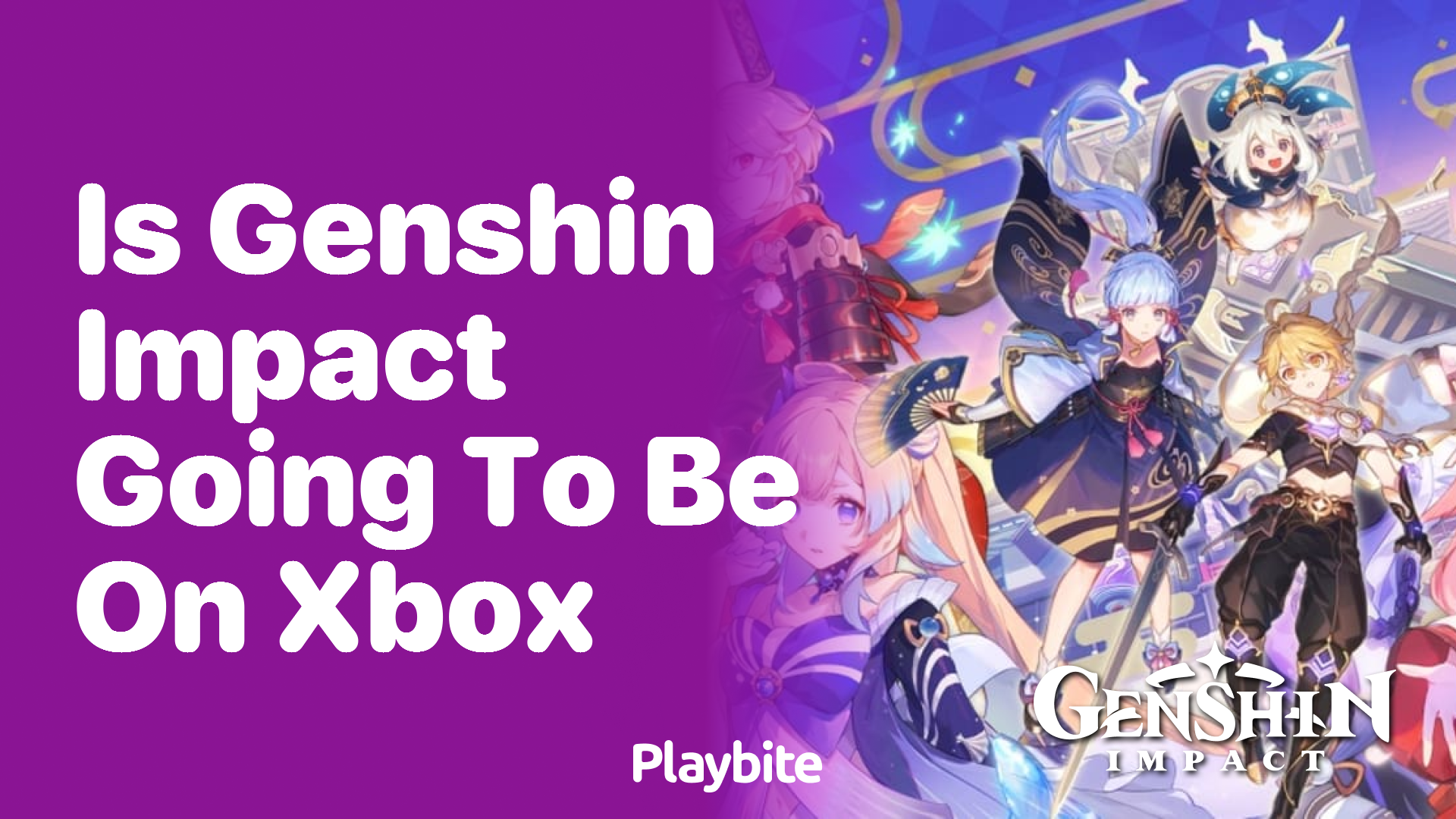 Is Genshin Impact Going to Be on Xbox?