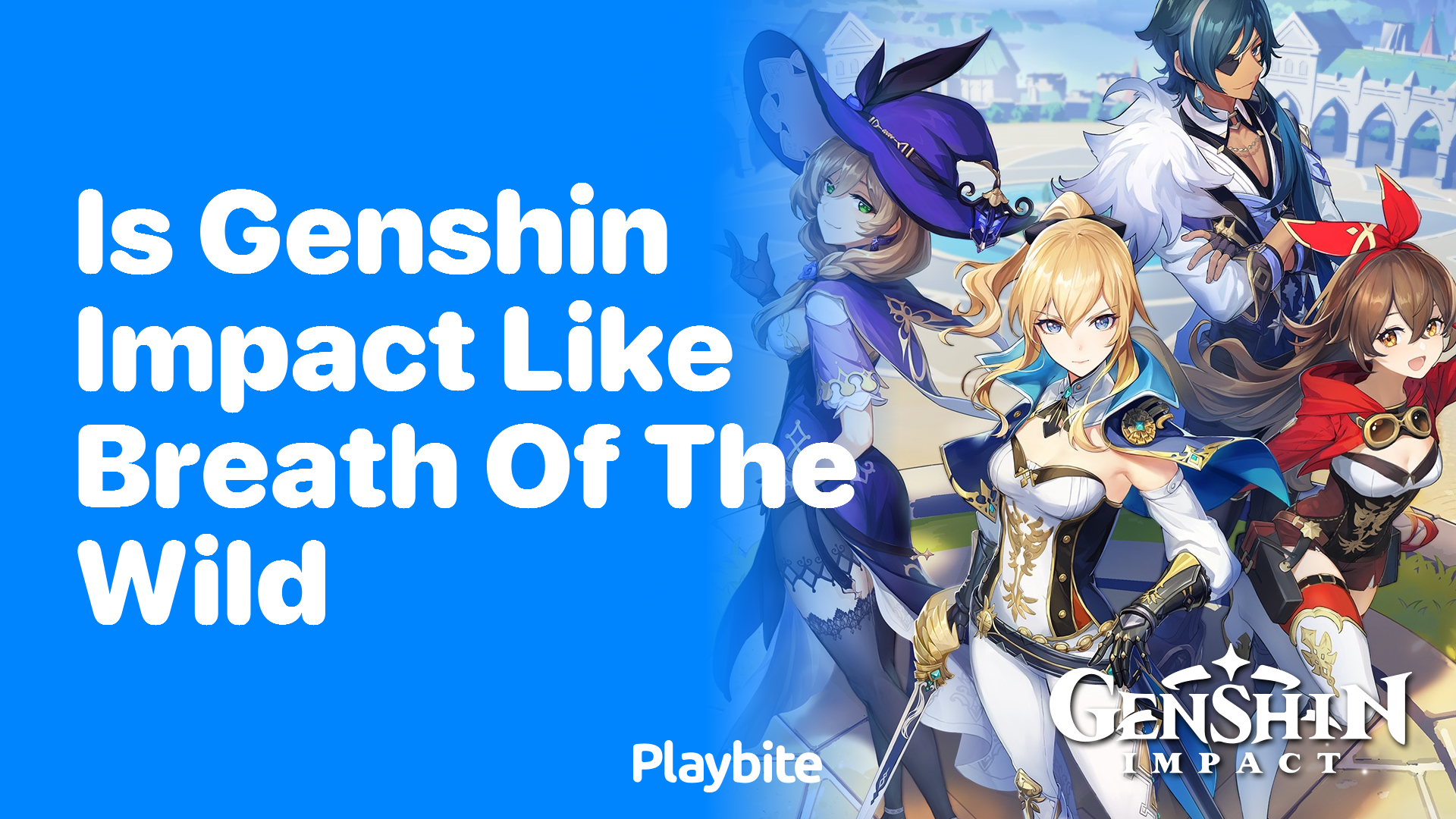 Is Genshin Impact Like Breath of the Wild?