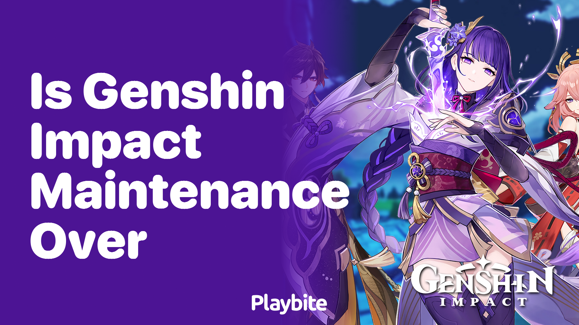 Is Genshin Impact Maintenance Over? Find Out Now!