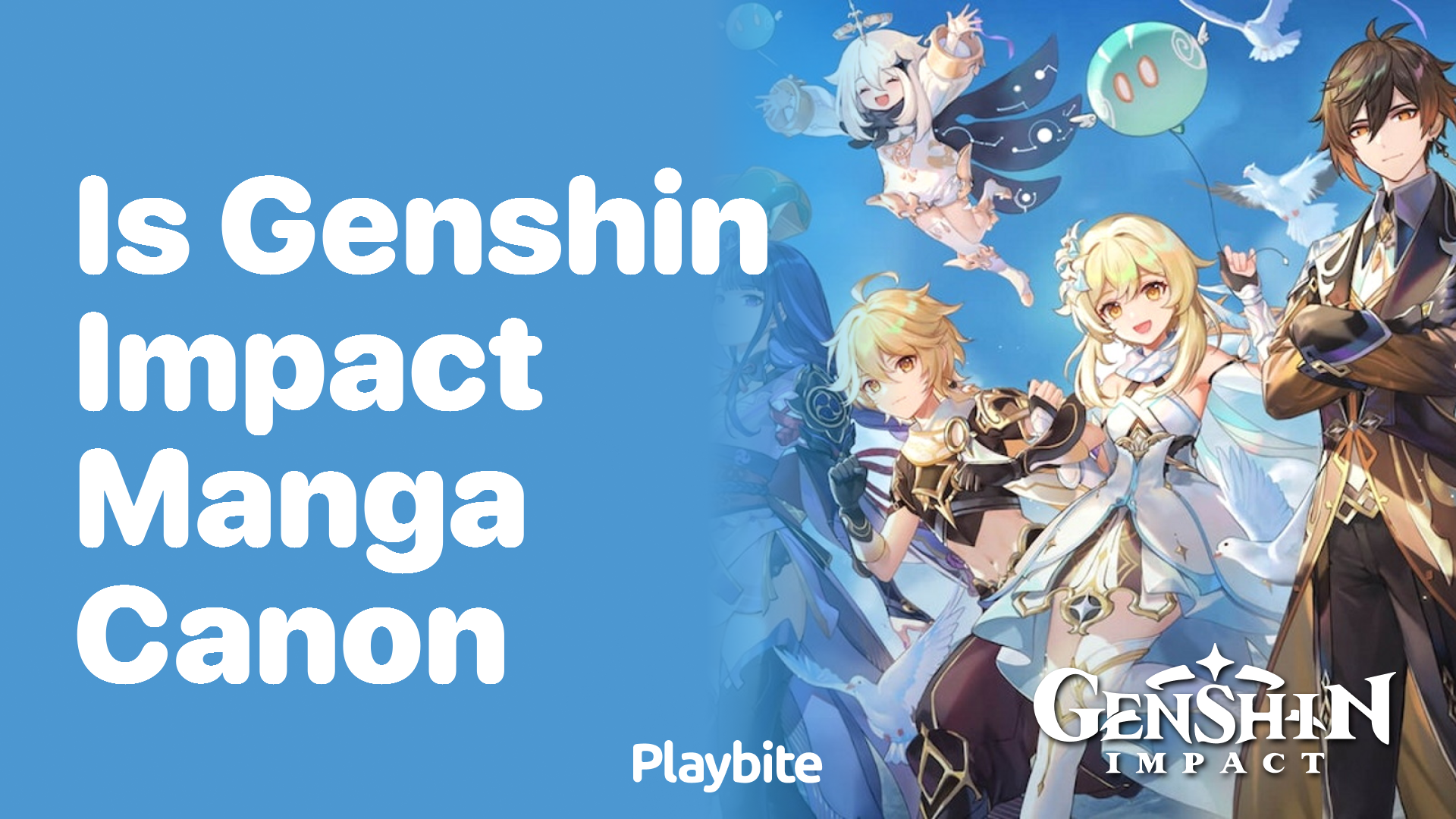 Is Genshin Impact Manga Canon? Delving into the Game’s Lore