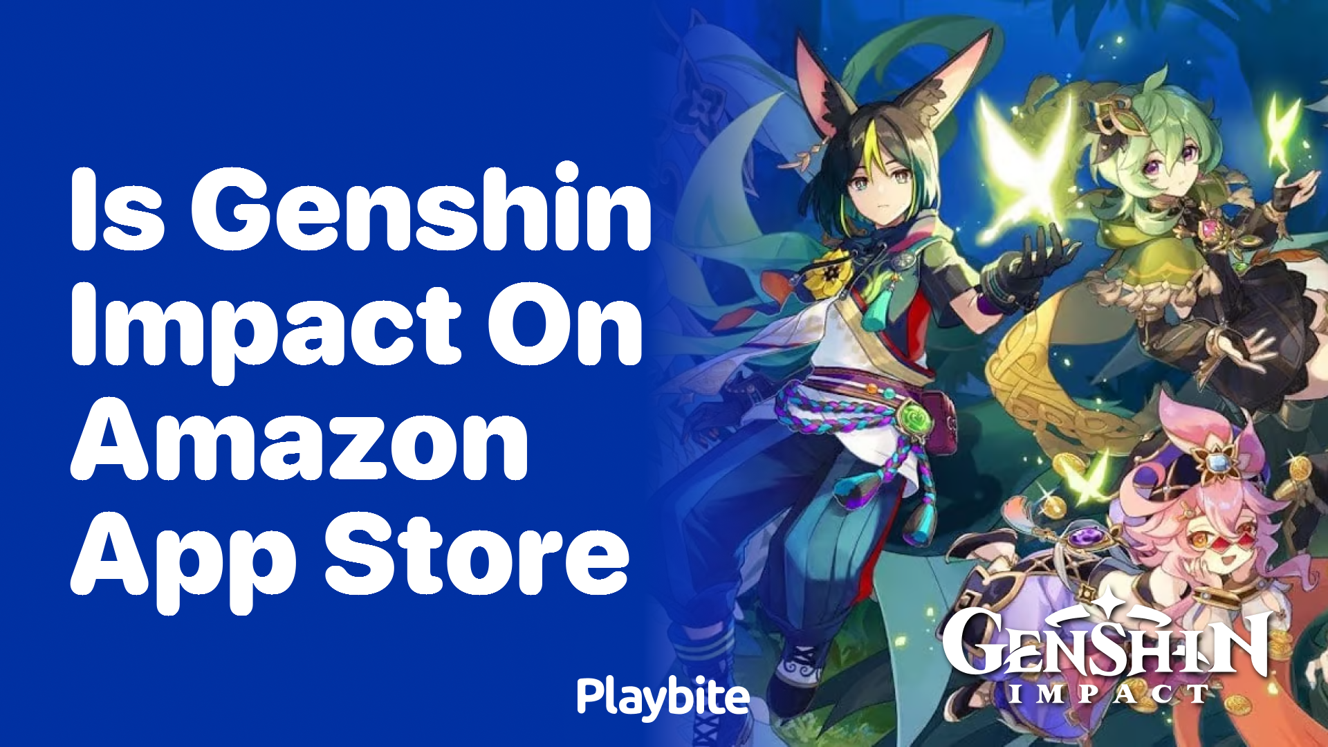 Is Genshin Impact Available on the Amazon App Store?