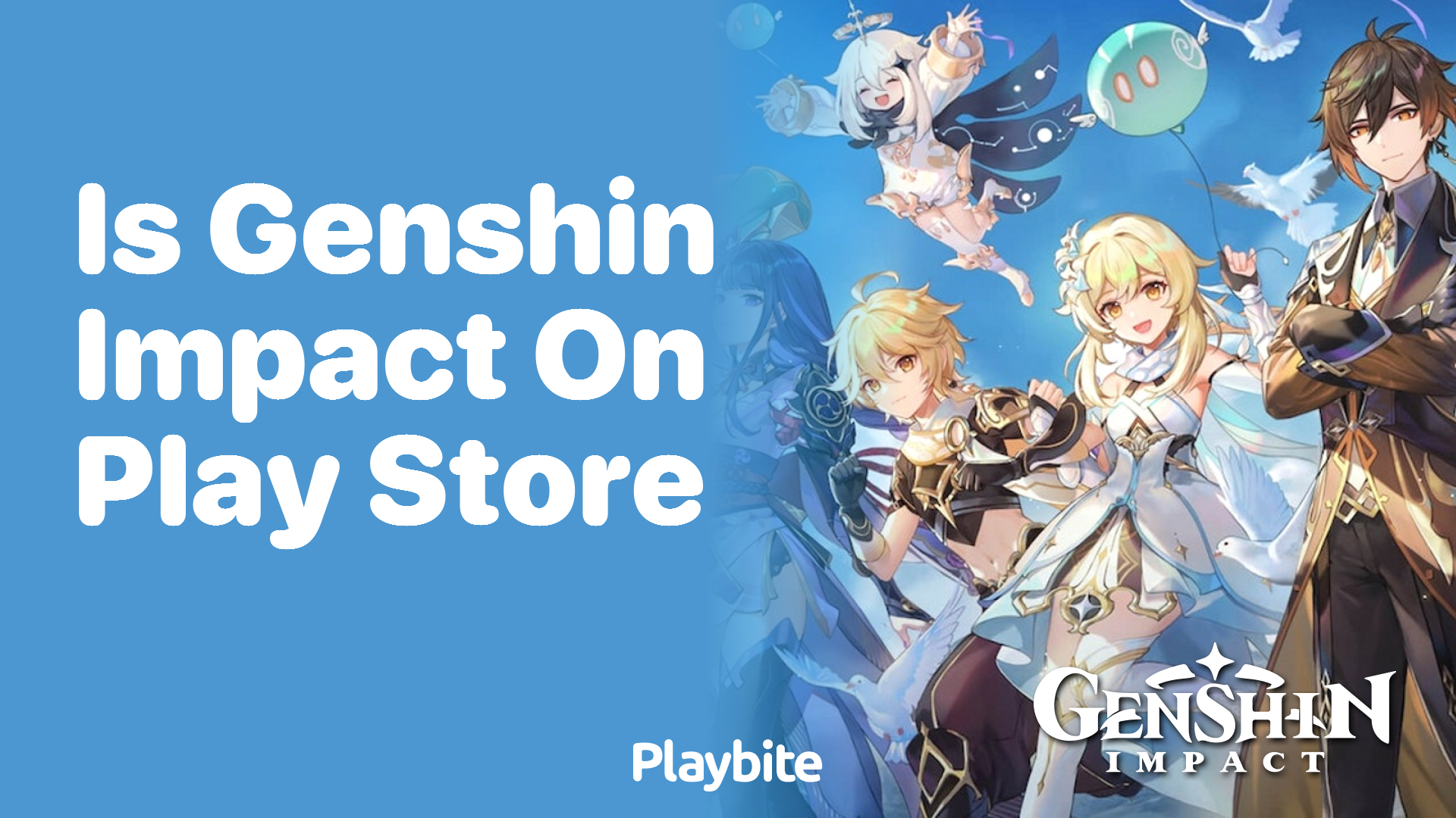 Is Genshin Impact Available on the Play Store?