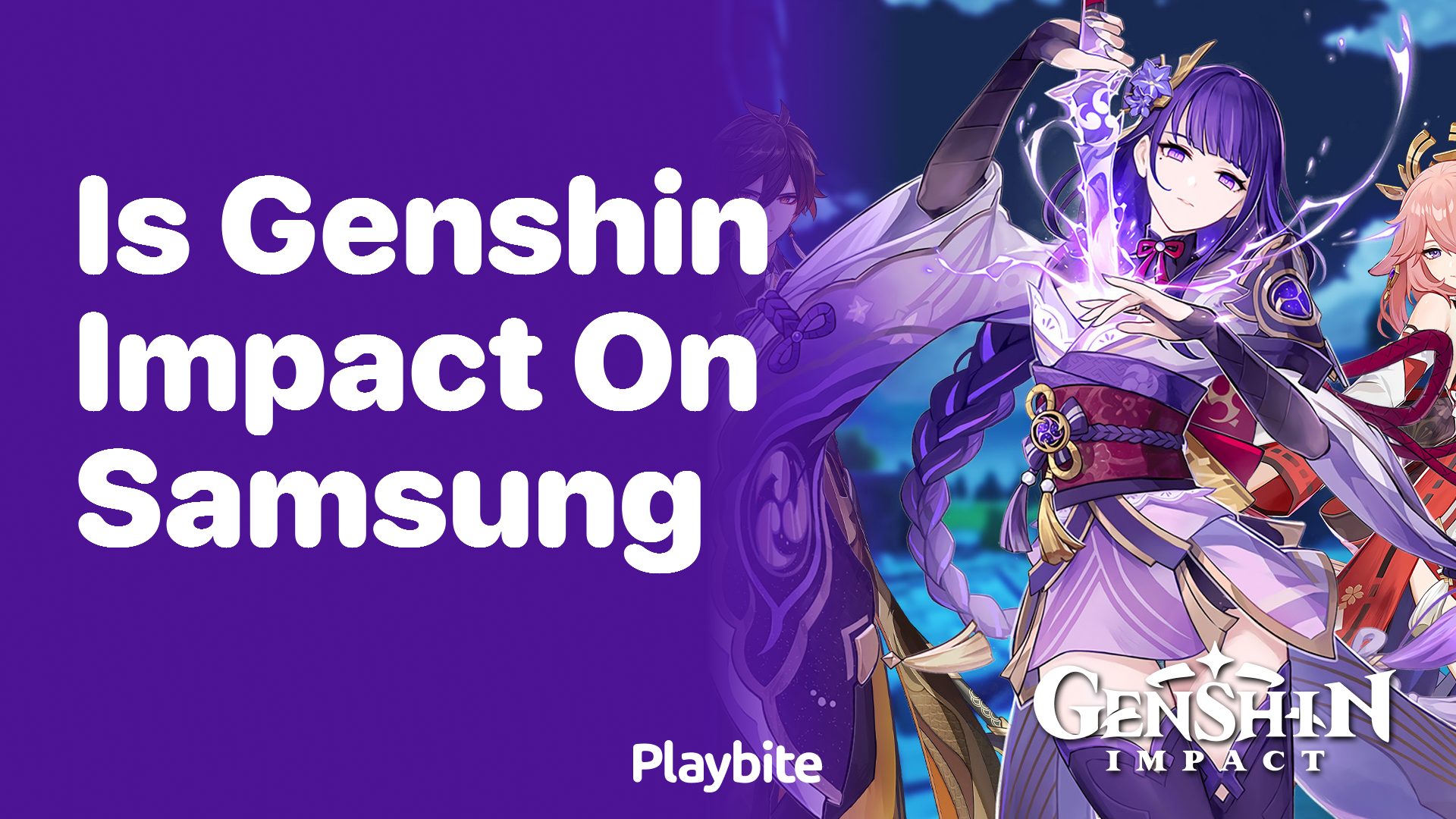 Is Genshin Impact Available on Samsung Devices?