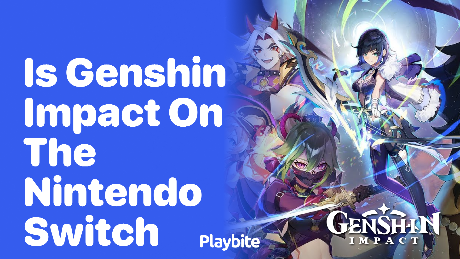 Is Genshin Impact Available on Nintendo Switch?