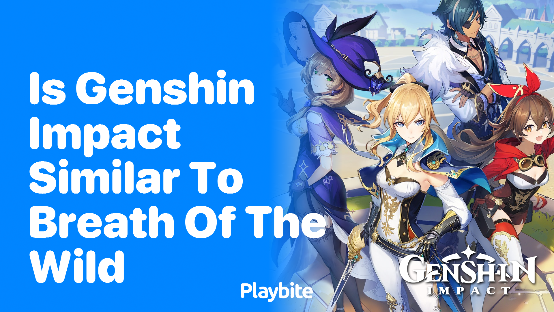 Is Genshin Impact Similar to Breath of the Wild?