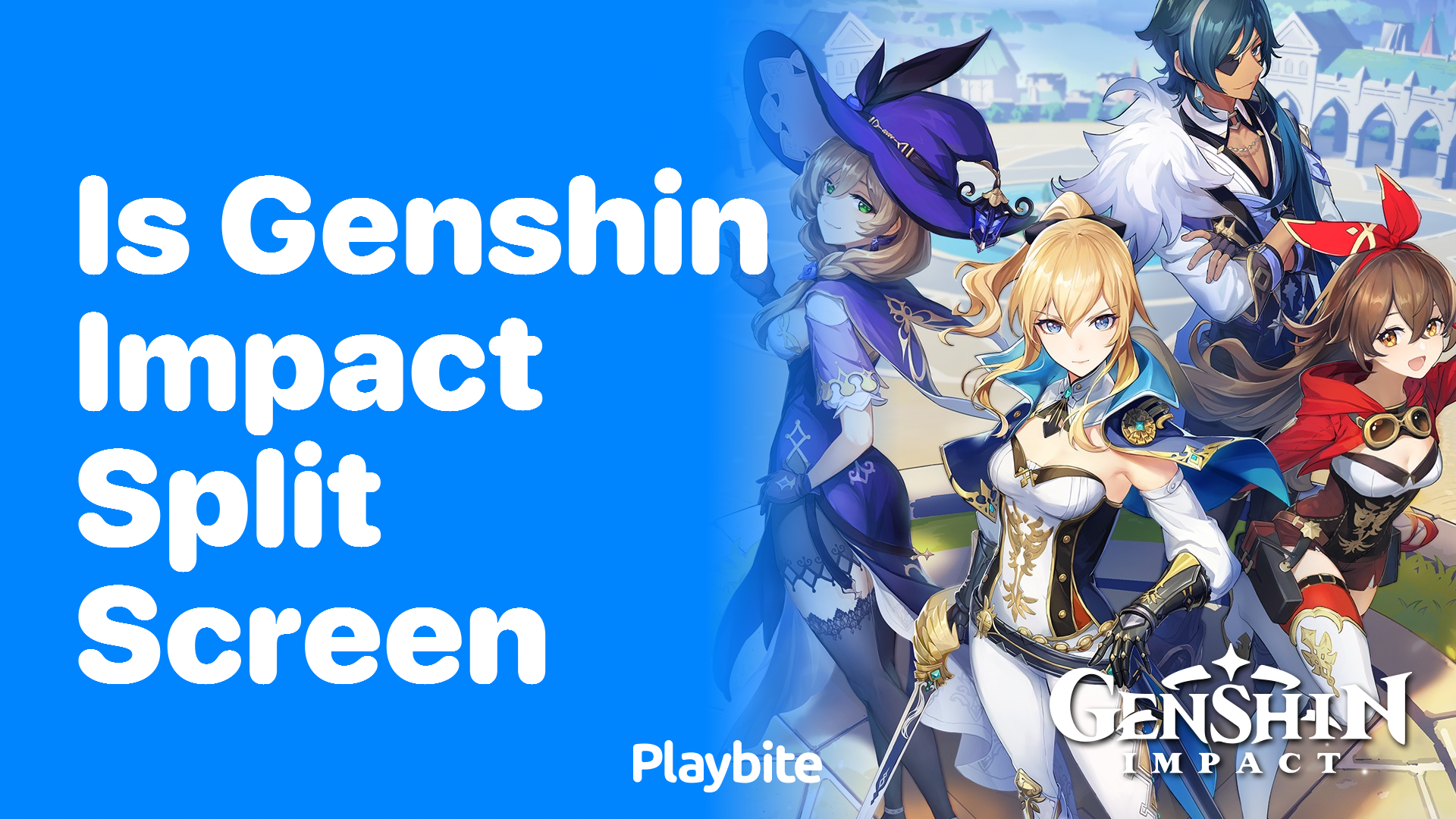 Is Genshin Impact Split Screen? Find Out Here!