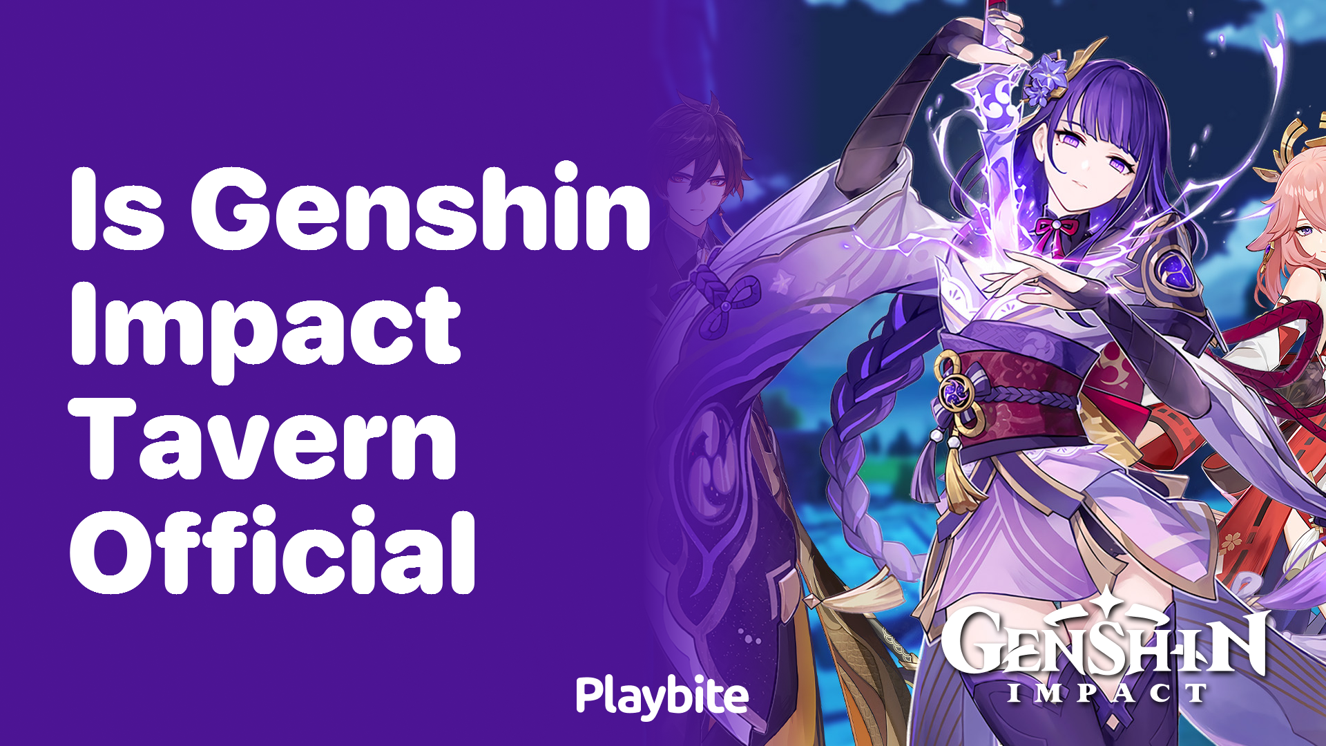 Is Genshin Impact Tavern Official?