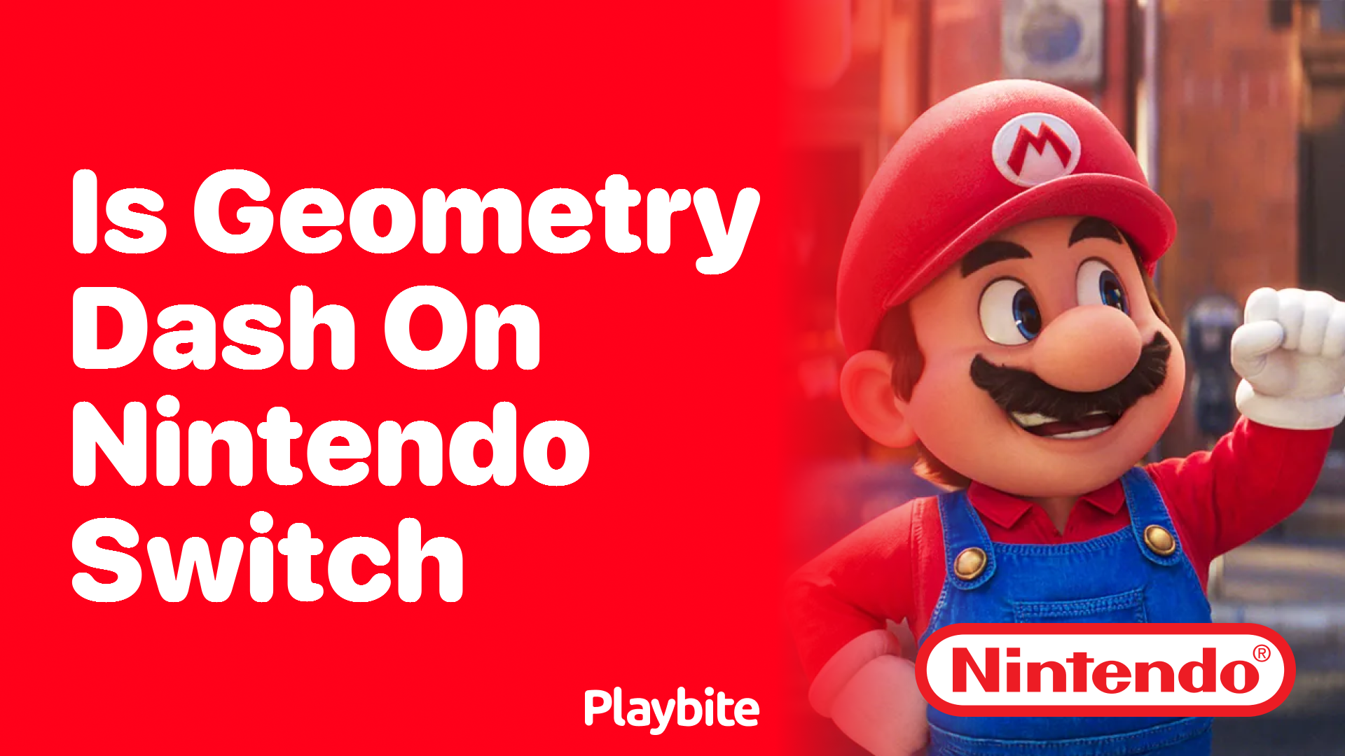 Is Geometry Dash Available on Nintendo Switch? - Playbite