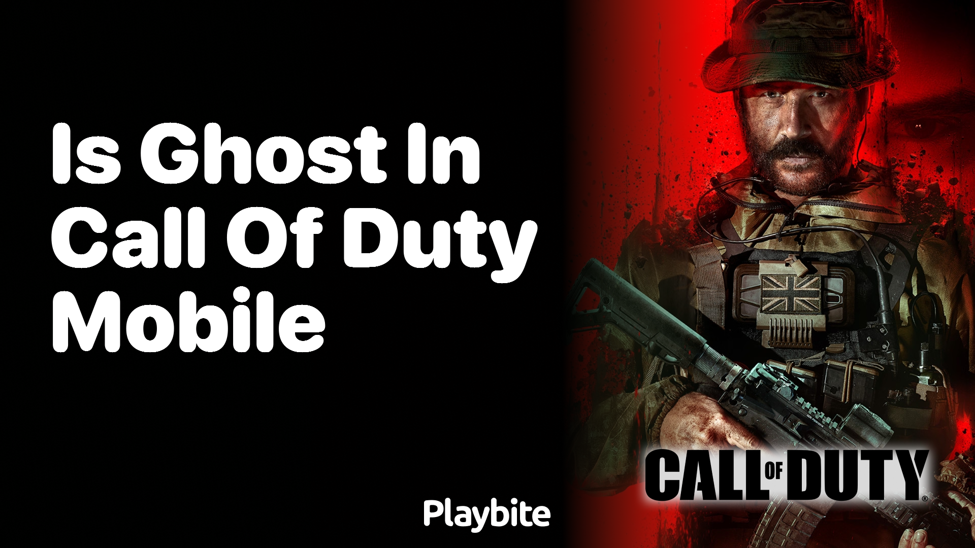 Is Ghost in Call of Duty Mobile?