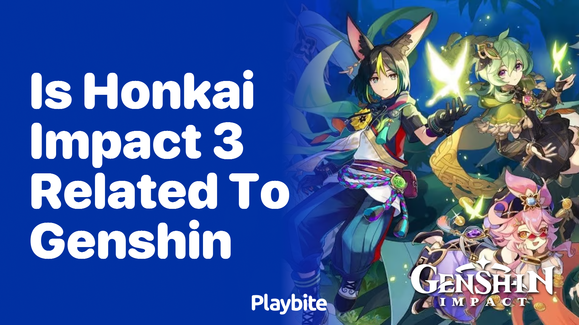 Is Honkai Impact 3 Related to Genshin Impact?