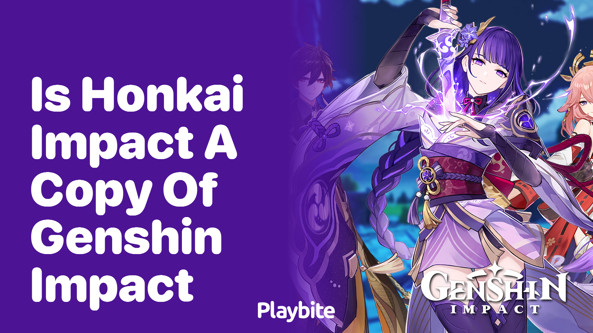 Is Honkai Impact a Copy of Genshin Impact?