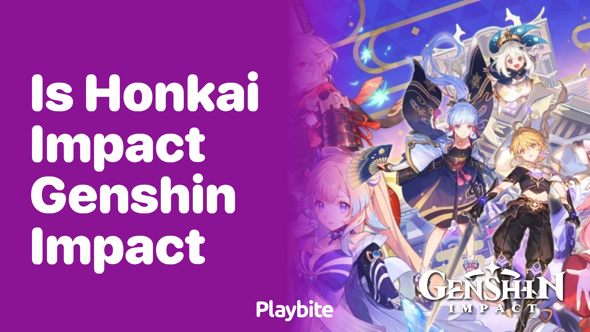 Is Honkai Impact the Same as Genshin Impact?