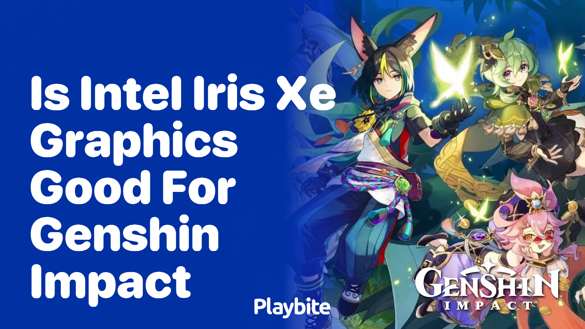 Is Intel Iris Xe Graphics Good for Playing Genshin Impact?