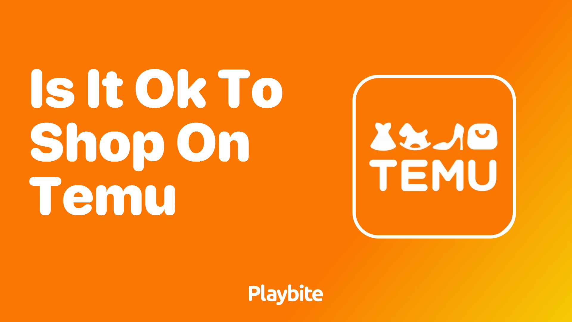 Is It Ok to Shop on Temu?