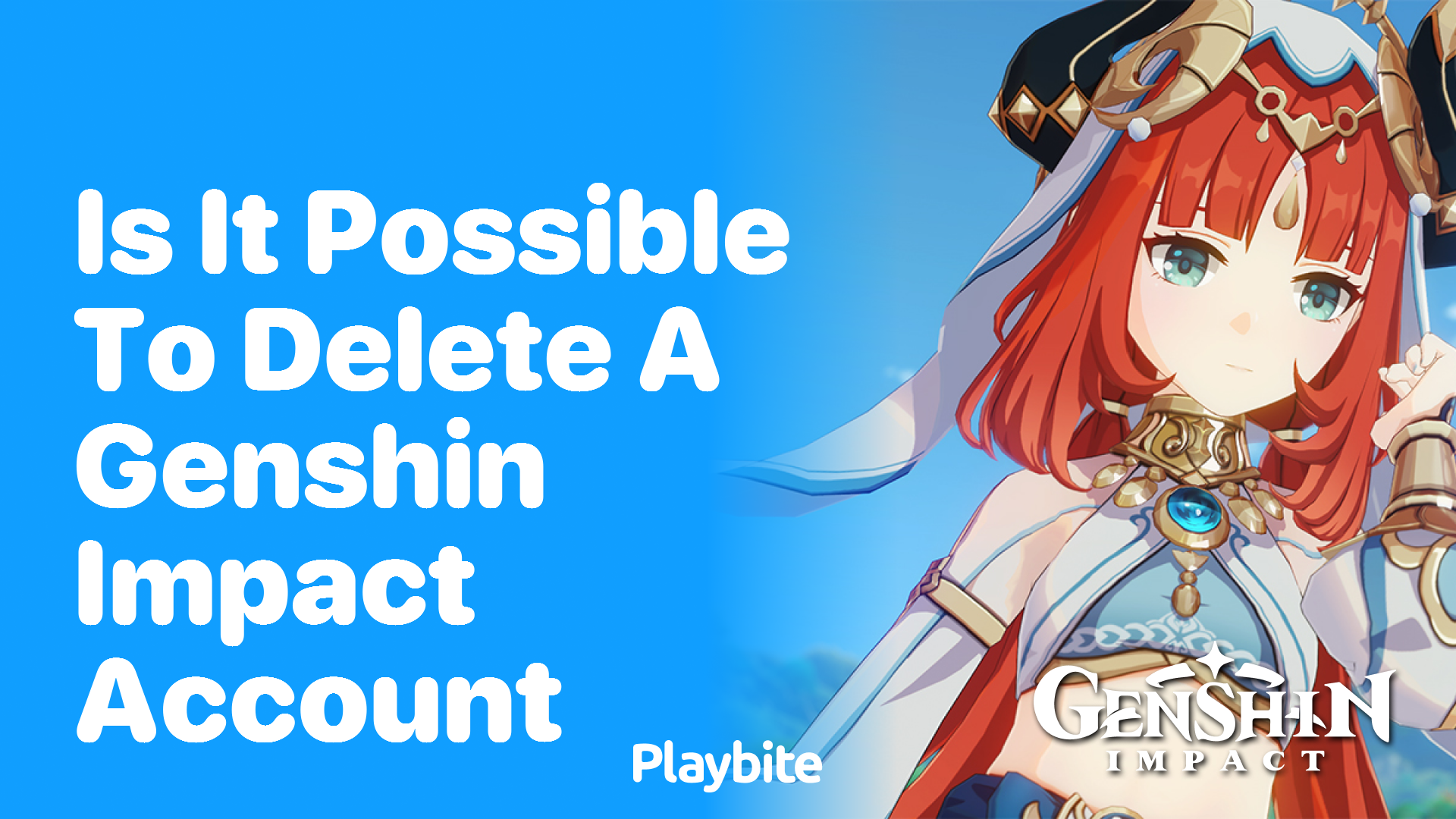 Is It Possible to Delete a Genshin Impact Account?