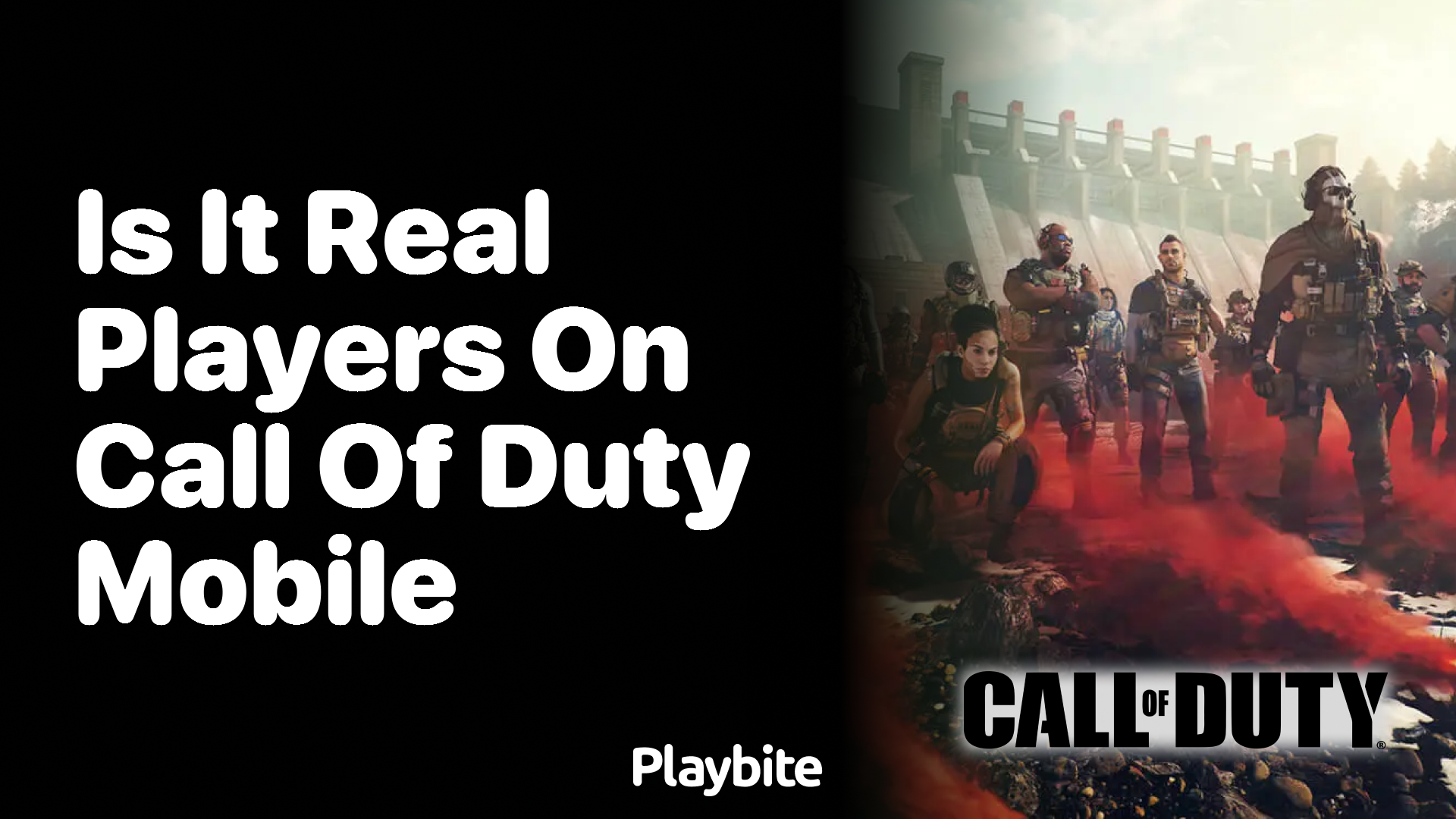 Is It Real Players on Call of Duty Mobile?