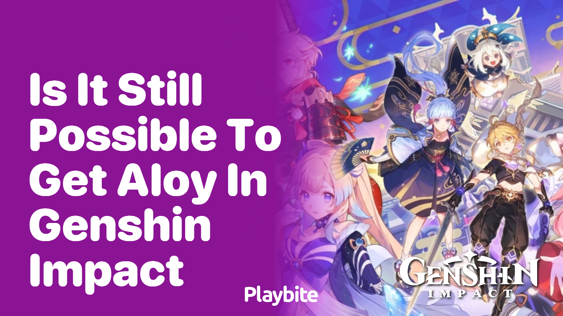 Is It Still Possible to Get Aloy in Genshin Impact?