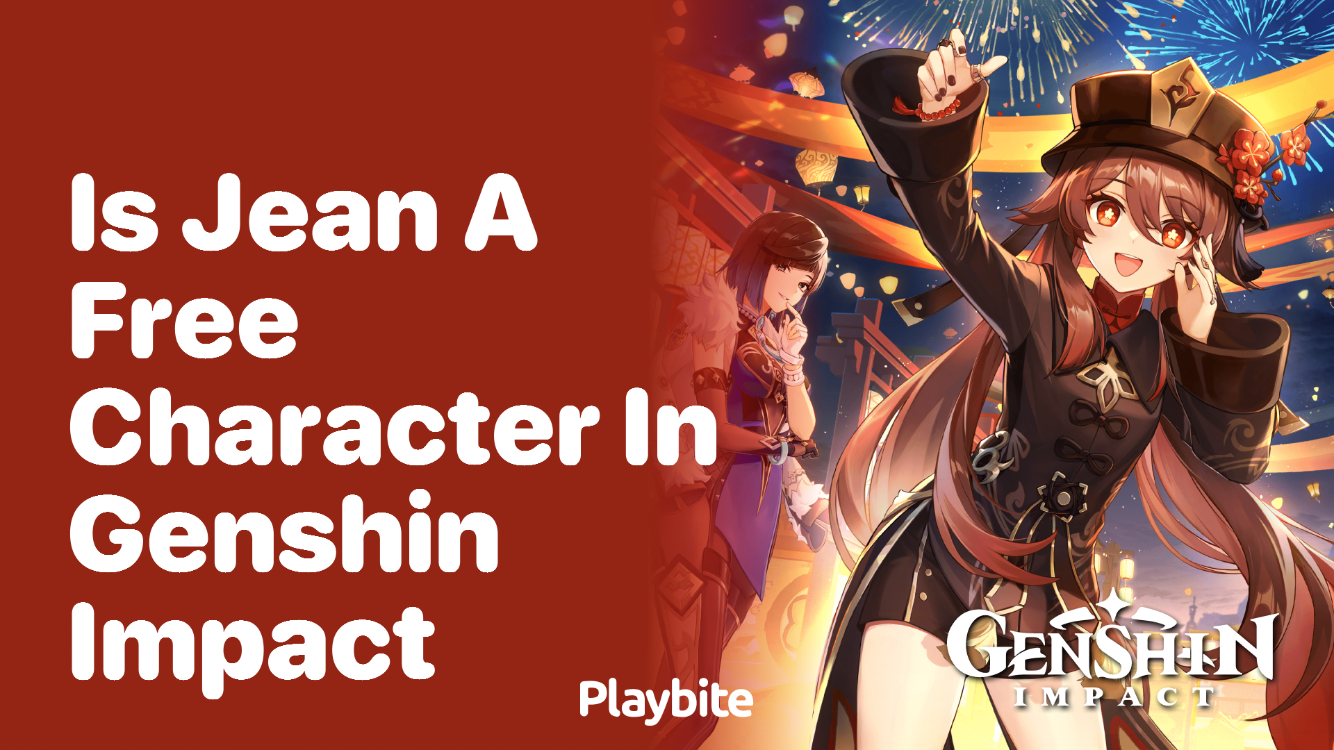 Is Jean a Free Character in Genshin Impact?