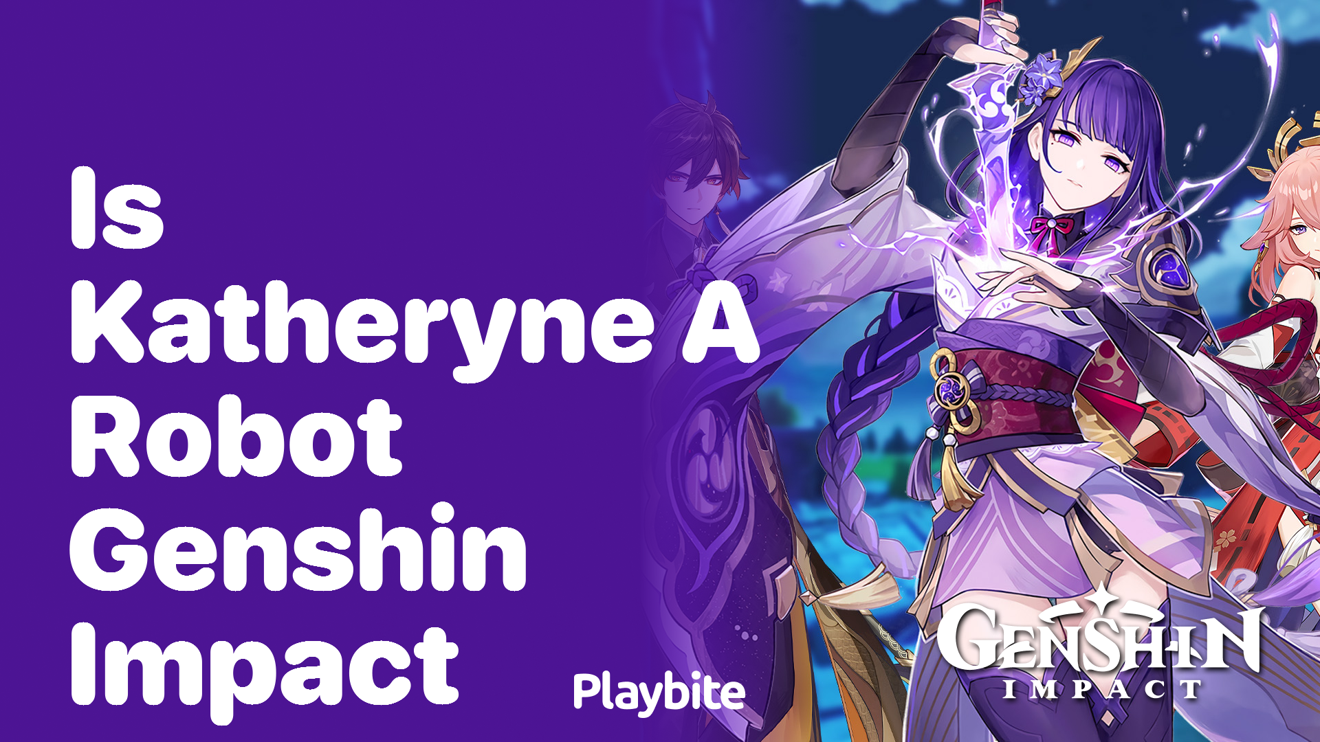 Is Katheryne a Robot in Genshin Impact?