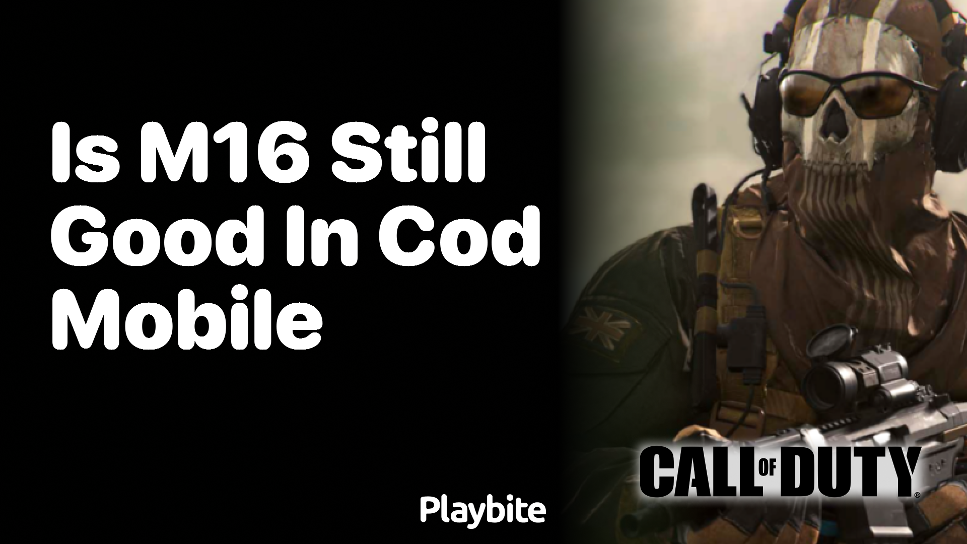 Is the M16 Still Good in COD Mobile?