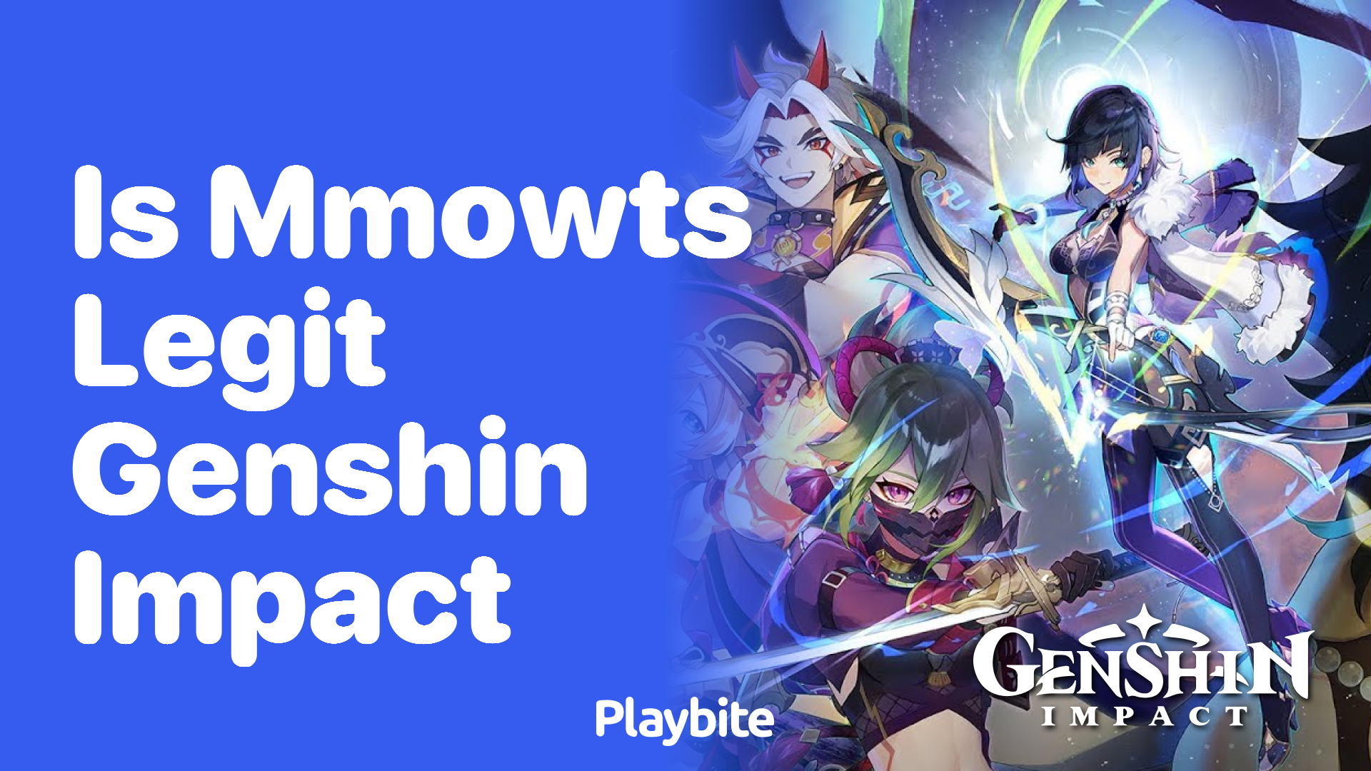 Is MMOWTS Legit for Genshin Impact?