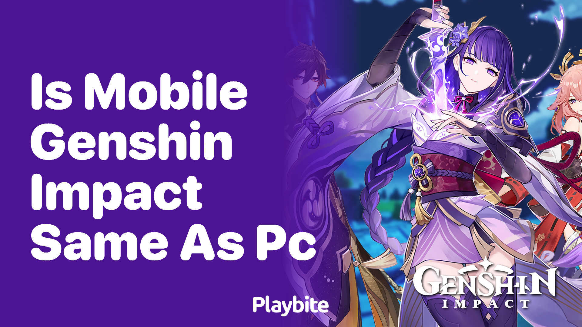 Is Mobile Genshin Impact the Same as PC? Unveiling the Facts