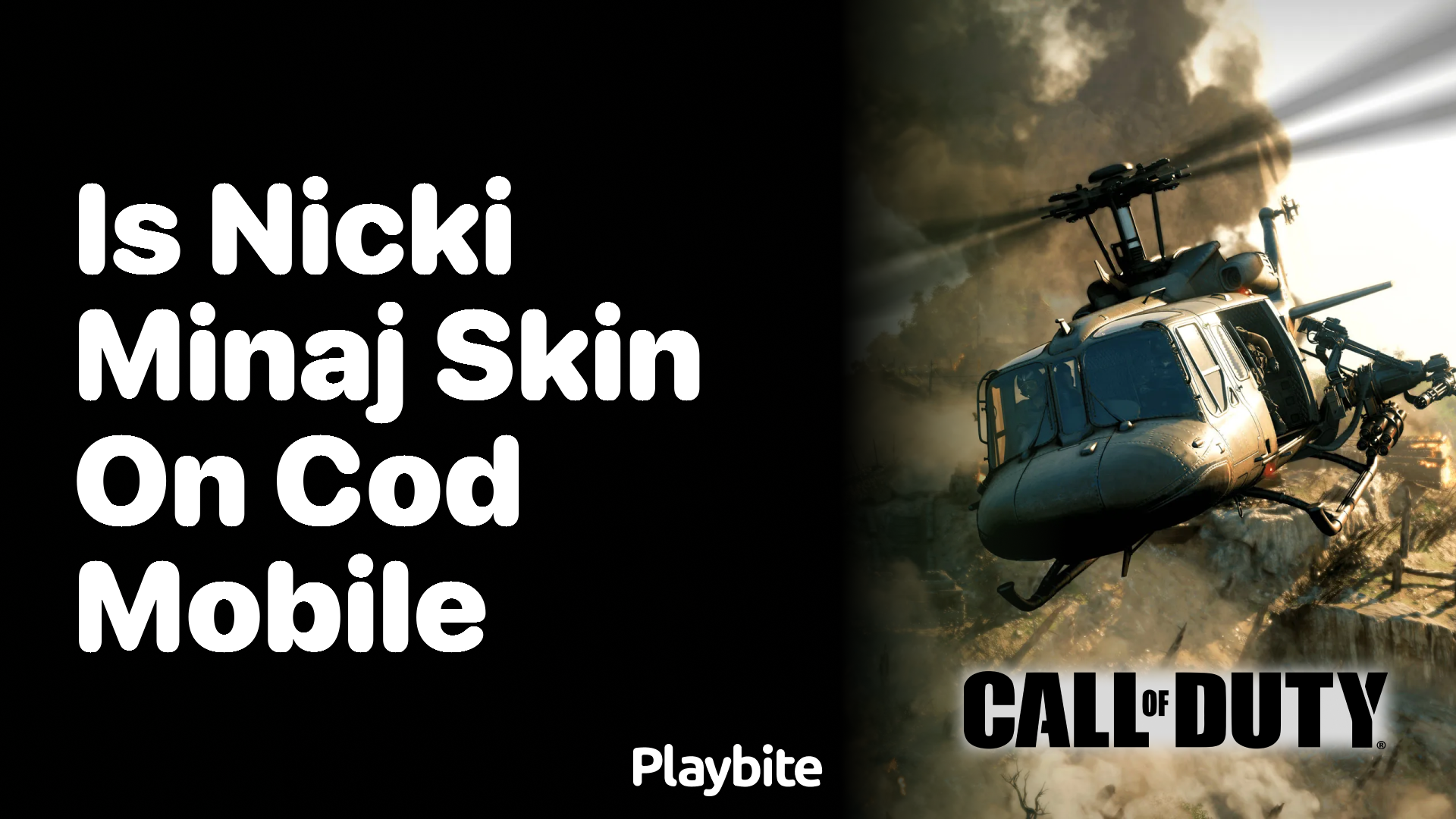 Is Nicki Minaj Skin on COD Mobile?