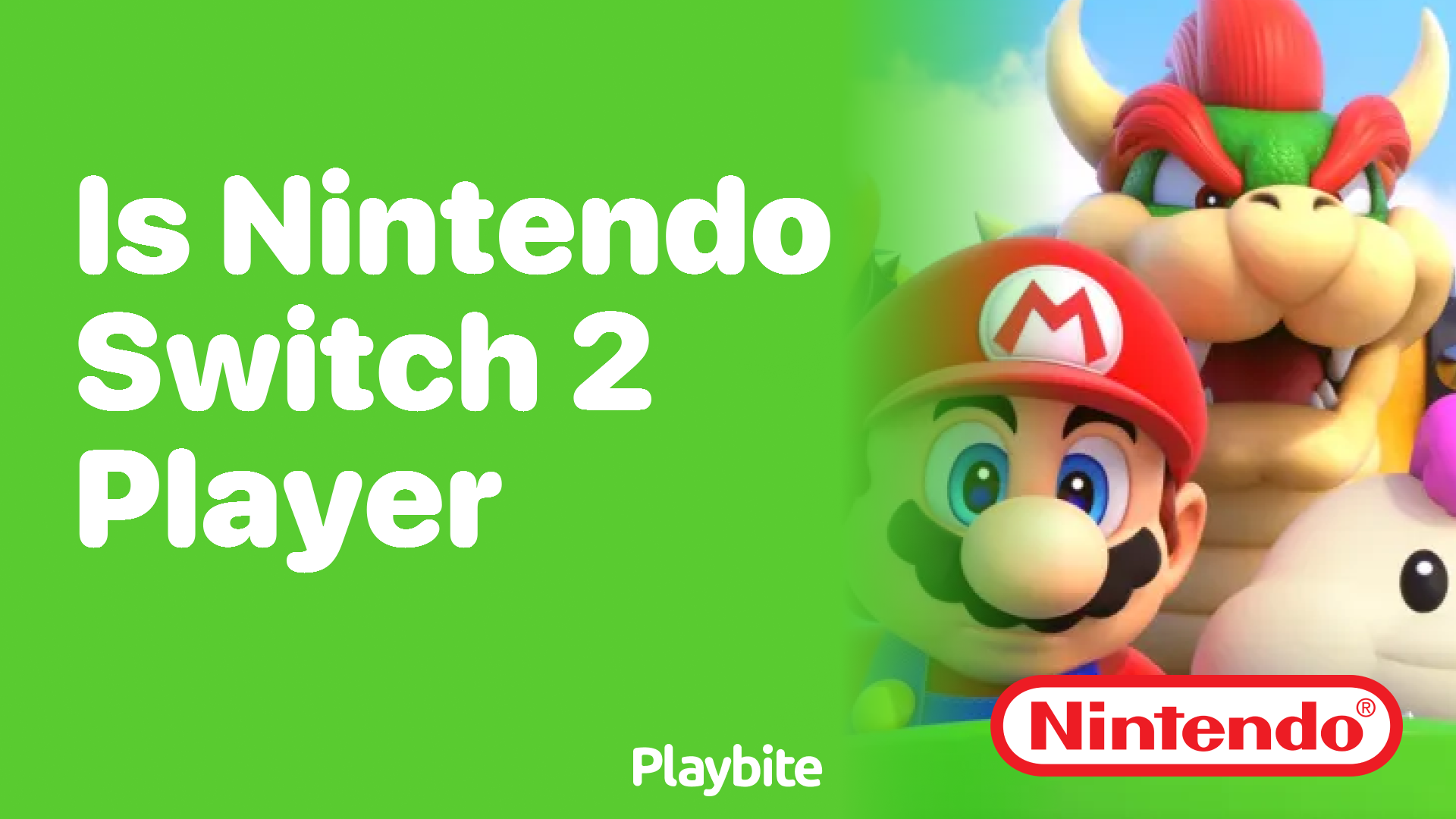 Mario switch 2 sales player